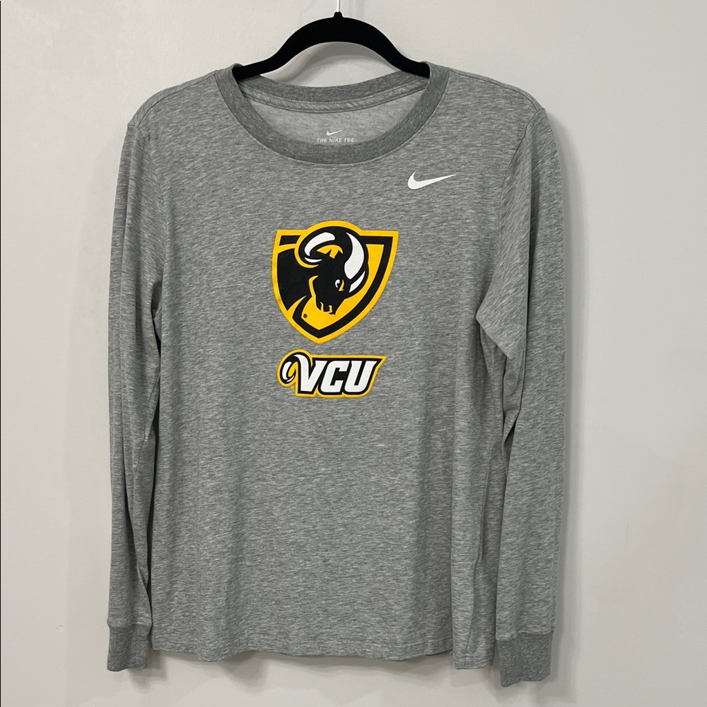 Nike Gray Long Sleeve Shirt VCU